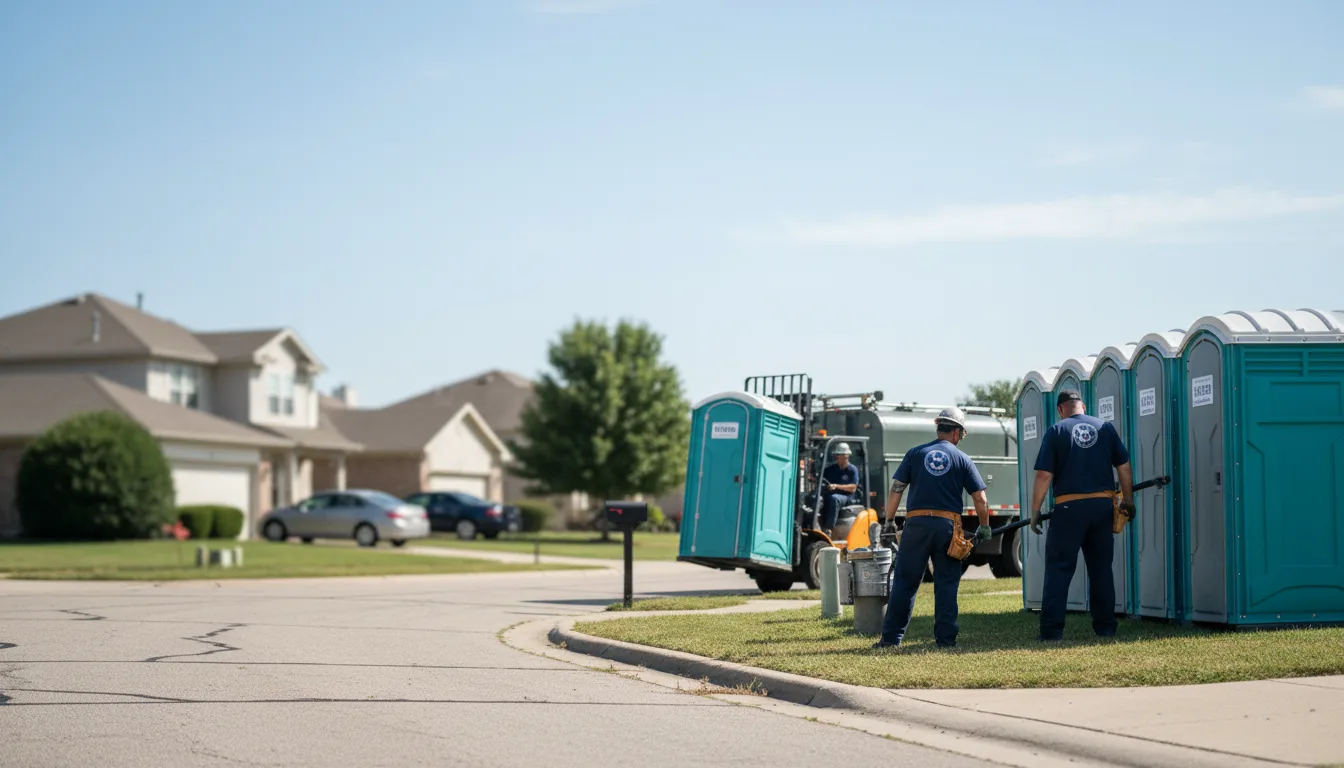 Porta Potty Rental in Thornfield, MO near me